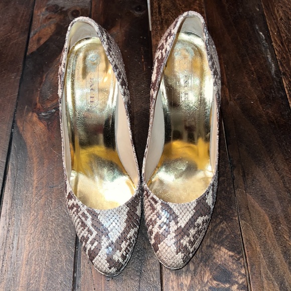 Coach Snake Skin Heels - Picture 2 of 5